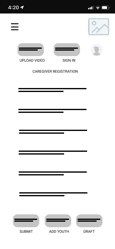Digital Wireframes - User Flow